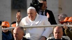 教皇フランシスコ　2023年3月29日の一般謁見　バチカン・聖ペトロ広場