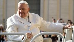 El Papa Francisco presidió la Audiencia General de este miércoles 29 de marzo en la Plaza de San Pedro. (VATICAN MEDIA DIVISIONE PHOTO)