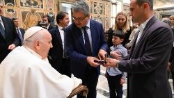Papież podczas spotkania z włoskim Krajowym Instytutem Ubezpieczeń Społecznych