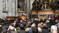 Celebración Eucarística preparatoria de la solemnidad de Pascua para los empleados del Vaticano