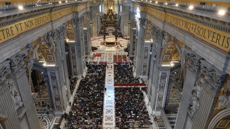 La Celebrazione della Passione nella Basilica vaticana