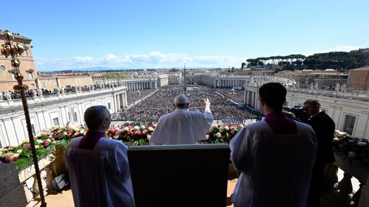 프란치스코 교황의 ‘로마와 온 세상에 보내는 부활 메시지와 교황 강복’(Urbi et Orbi)