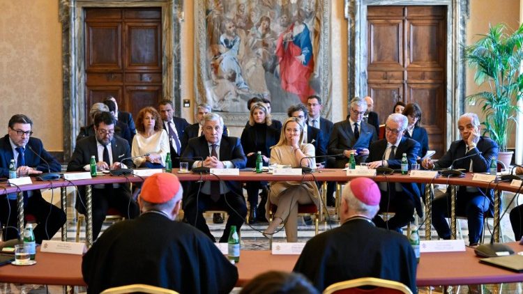 La delegazione italiana e quella vaticana a colloquio per il Giubileo