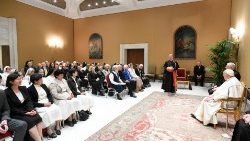 Papież Franciszek na spotkaniu z delegacją Catholic Extension Society, 26 kwietnia 2023