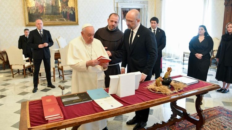 O encontro com o Papa Francisco