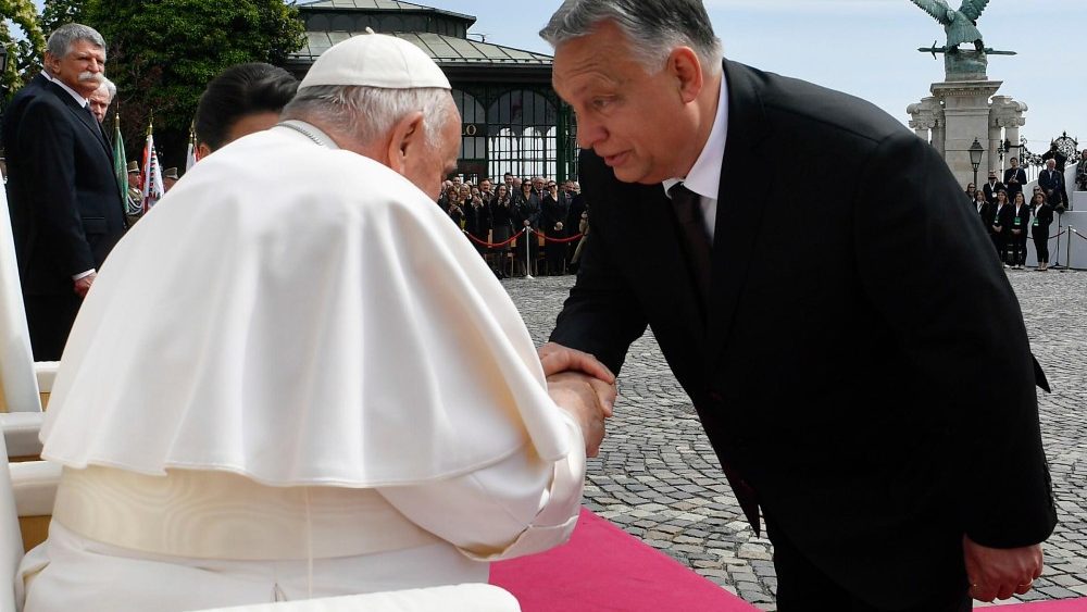 Vineri, 28 aprilie 2023, papa Francisc a ajuns la Budapesta