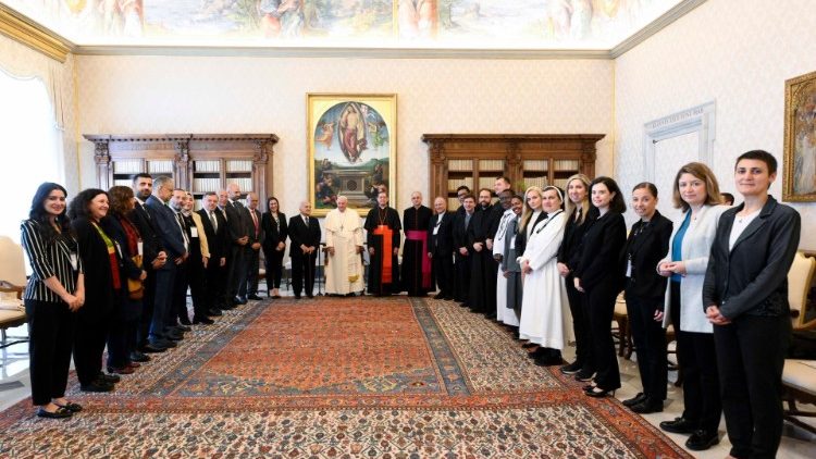 Papeževo srečanje z udeleženci VI. kolokvija med Dikasterijem za medverski dialog in jordanskim Kraljevim inštitutom za medverske študije