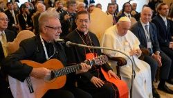 Papież z uczestnikami kongresu organizowanego przez Instytut Dialogu Miedzyreligijnego z Argentyny 
