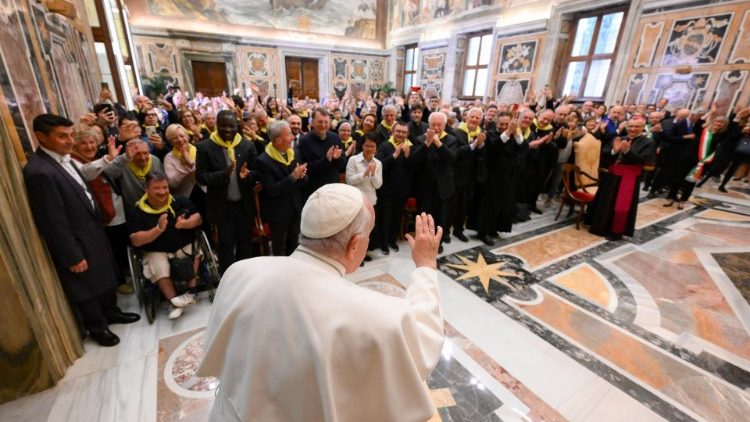 Popiežiaus audiencija Asti vyskupijos tikintiesiems