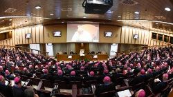 Папа на адкрыцці 77-й Генеральнай Асамблеі Канферэнцыі Біскупаў Італіі