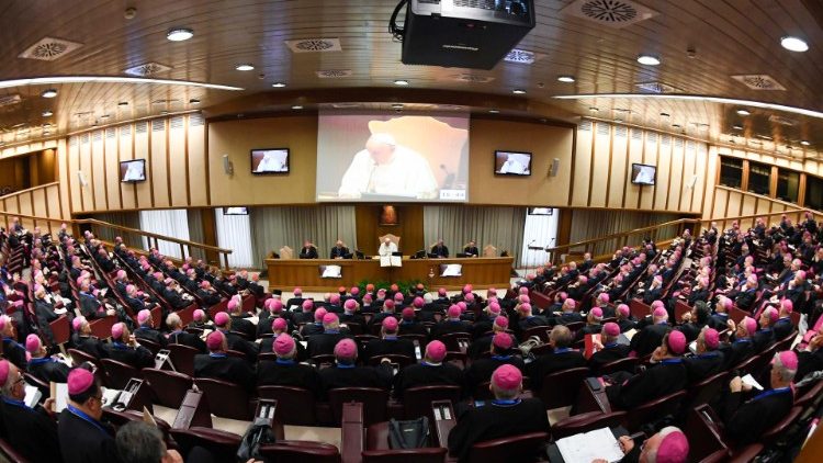 البابا يتحدث إلى أساقفة السينودس الإيطالي