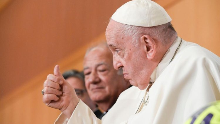 Manchmal reißt ihm die Hutschnur: Papst Franziskus
