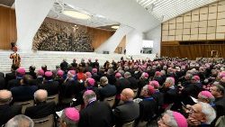 Die Teilnehmer am nationalen Treffen zur Synodalität in Italien