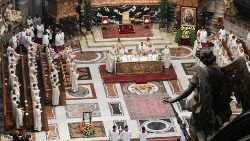 Oltář Katedry ve Vatikánské bazilice