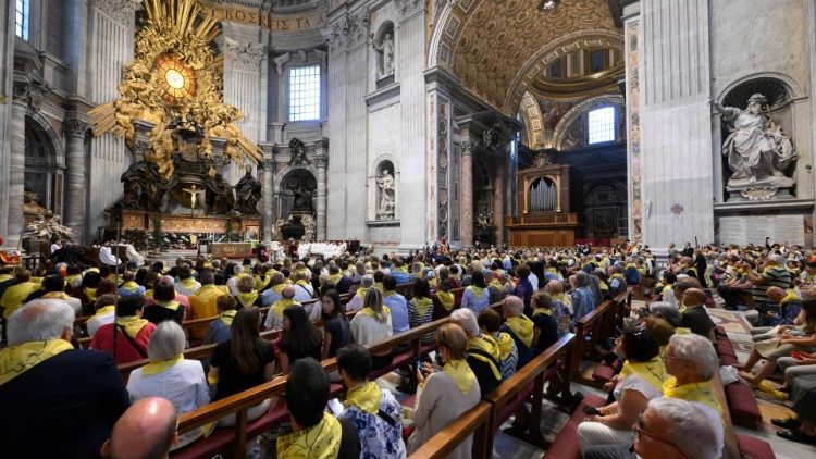 Romarji iz rojstnih krajev papeža Janeza XXIII. in Pavla VI. so prišli v Rim ob pomenljivih obletnicah