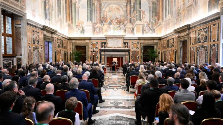 L'udienza del Papa ai membri della Fondazione Centesimus Annus pro Pontifice