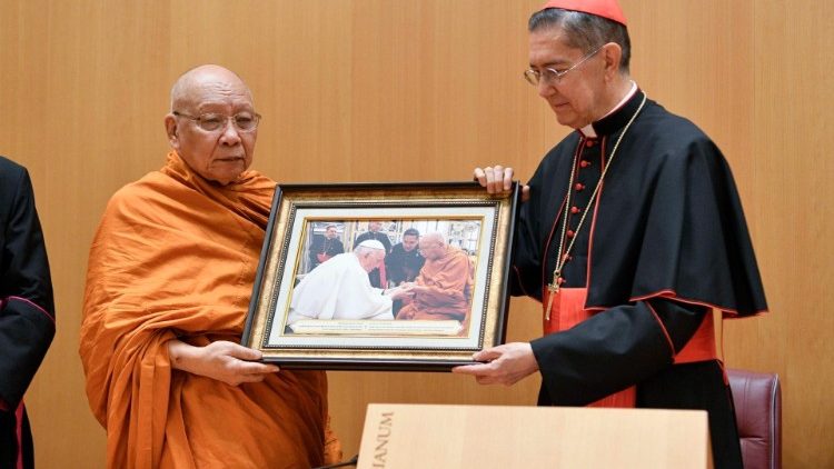 Tailando budistų delegacijos susitikimas su Vatikano atstovais 