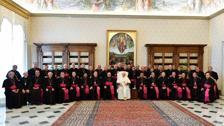 El Papa y los Obispos de México