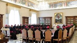 El Papa recibe al tercer grupo de Obispos de México en Visita 'ad Limina Apostolorum'