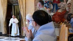 El Papa Francisco se reunió en el Vaticano con los miembros del Capítulo General de los Siervos del Paráclito.