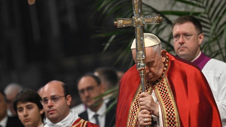 Papa Francisc la Sfânta Liturghie din 29 iunie 2023 în bazilica San Pietro