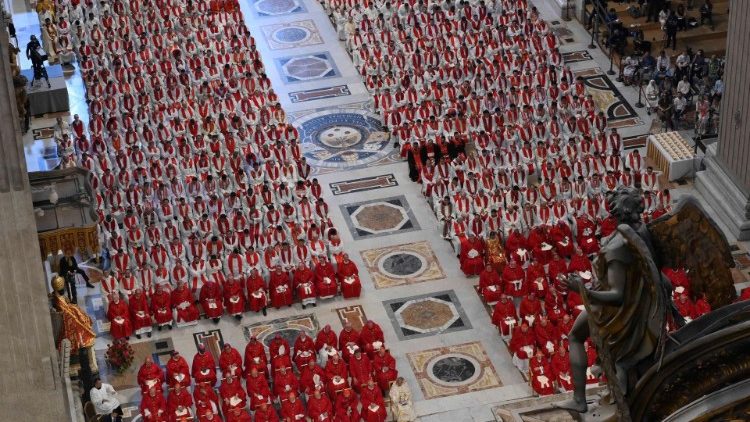 Mässan i Peterskyrkan på apostlarna petrus och Paulus högtid, 29 juni 2023