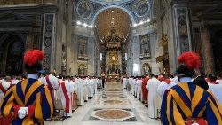 Pápai szentmise a Szent Péter bazilikában