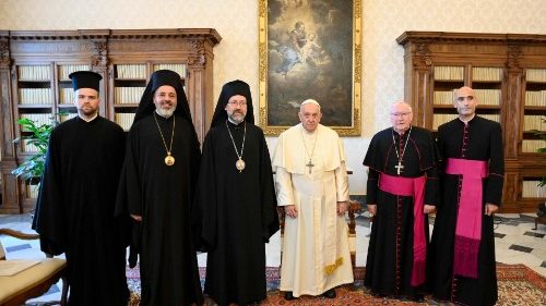 Popiežiaus audiencija Konstantinopolio visuotinio patriarchato delegacijai