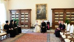 El Papa recibe en audiencia a los miembros de la Delegación del Patriarcado Ecuménico de Constantinopla