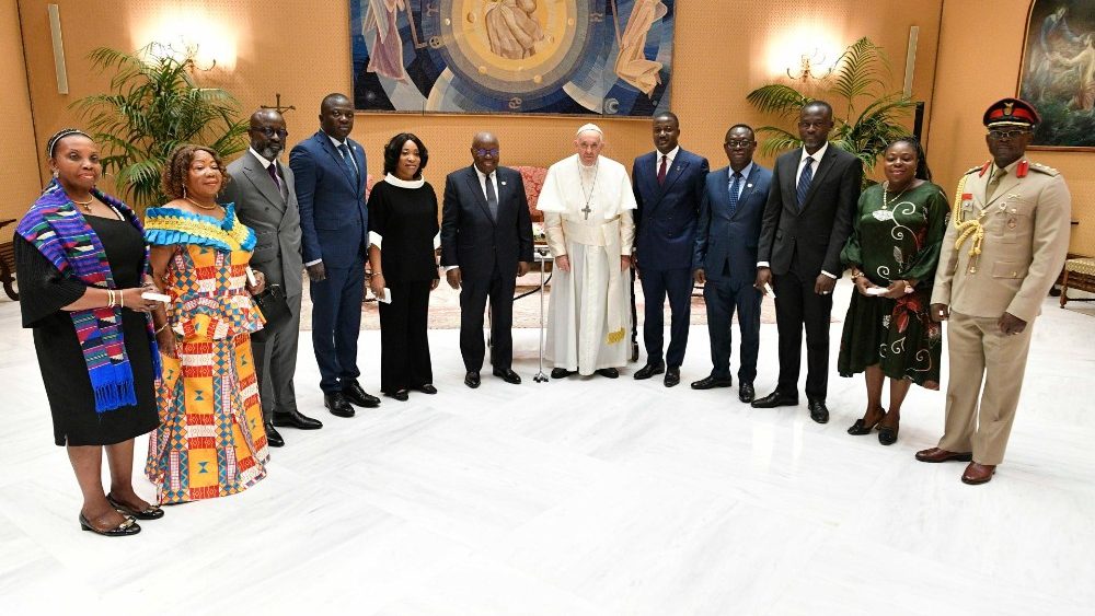 Papa y prtesidente de Ghana