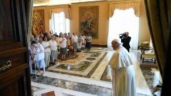 Spotkanie Papieża Franciszka z Kapitułą Generalną Sióstr Klaretynek