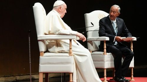 Wortlaut: Die erste Rede des Papstes in Lissabon