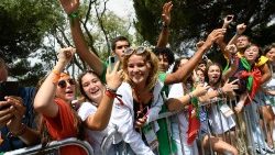 2023.08.02 Viaggio Apostolico in Portogallo in occasione della XXXVII Giornata Mondiale della Gioventu' - Incontro con le Autorita' 