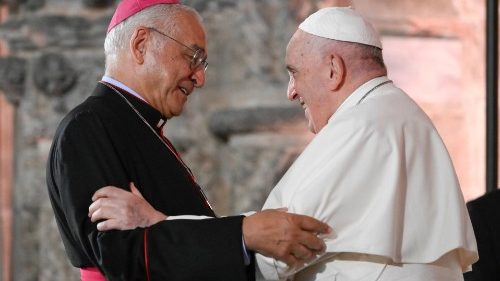 Wortlaut: Vesper des Papstes mit Kirchenleuten in Lissabon
