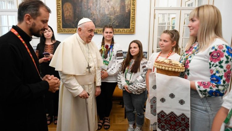 Spotkanie Papieża z Ukraińcami