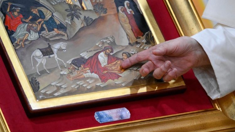 El Papa Francisco recordó la parábola del Buen Samaritano