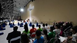 2023.08.05 Viaggio Apostolico in Portogallo in occasione della XXXVII Giornata Mondiale della Gioventu' - Veglia con i giovani