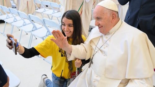 La síntesis de la JMJ de Lisboa con el Papa Francisco 