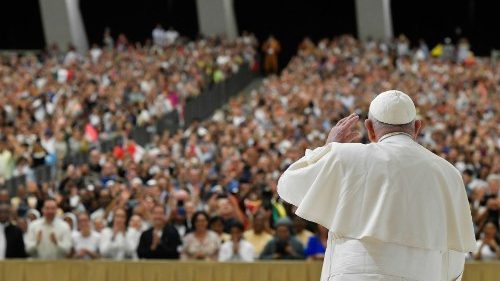 Pope at Audience: WYD in Portugal was 'an encounter with Christ'