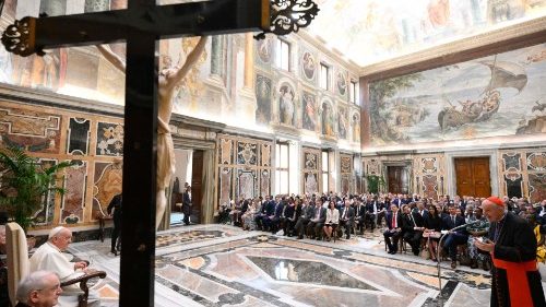 Audiência do Papa com os participantes do encontro promovido pela Rede Internacional de Legisladores Católicos (Vatican News)