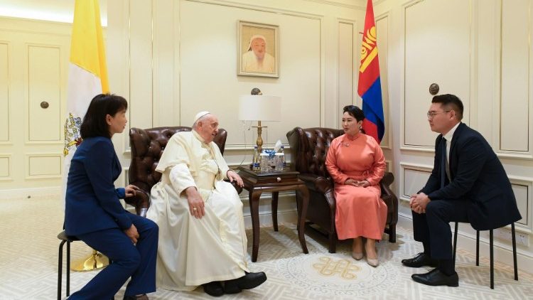 2023.08.31 Viaggio Apostolico in Mongolia
