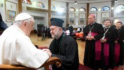 الزيارة الرسولية إلى مونغوليا: لقاء البابا مع الأساقفة والكهنة والمرسلين في كاتدرائية أولانباتار