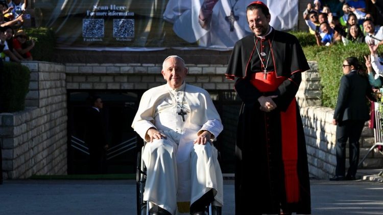 Kardinál Marengo a papež František