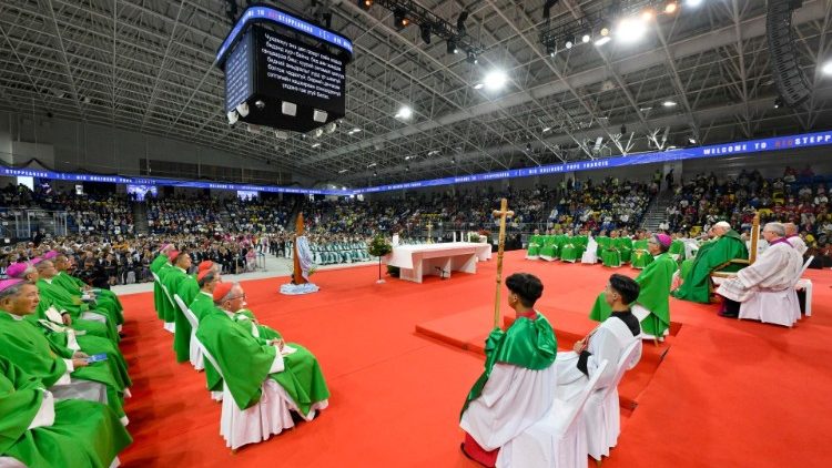 Святая Месса в Улан-Баторе (3 сентября 2023 г.)