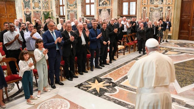 Popiežiaus audiencija italų biblistams