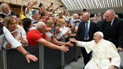 Papież na audiencji dla Spotkań Małżeńskich