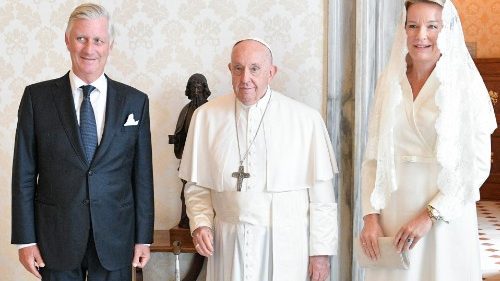 Le Roi des Belges et son épouse reçus par le Pape François