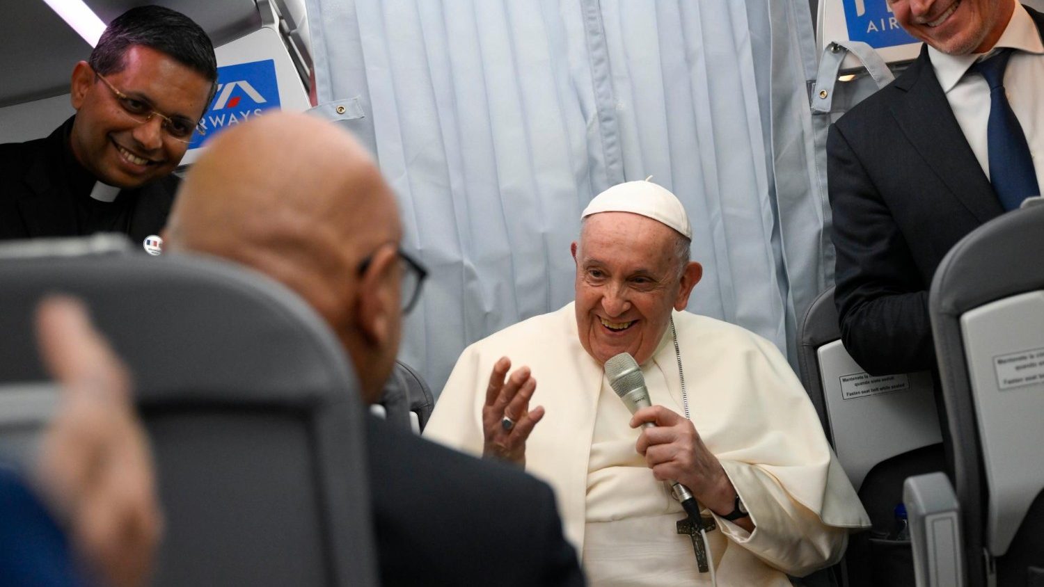 Le Pape à son retour de Marseille sur les enjeux actuels de l’humanité : La vie ne se prend pas à la légère