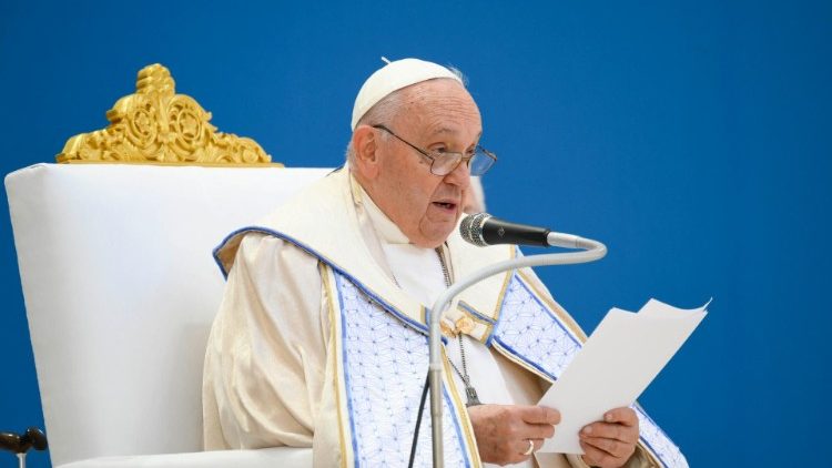 Папа Франциск на Святой Мессе в Марселе (23 сентября 2023 г.)