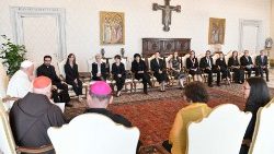 Påven talar till den latinamerikanska delegationen 